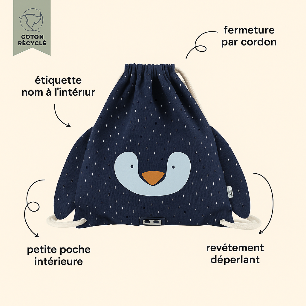Drawstring Bag – Mr. Penguin