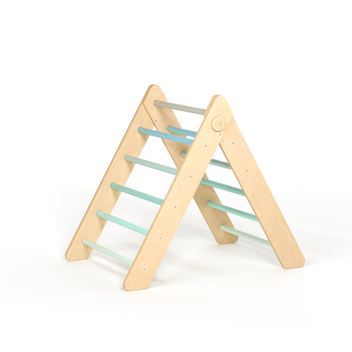 Triangle d’escalade Pikler en bois – vue 3