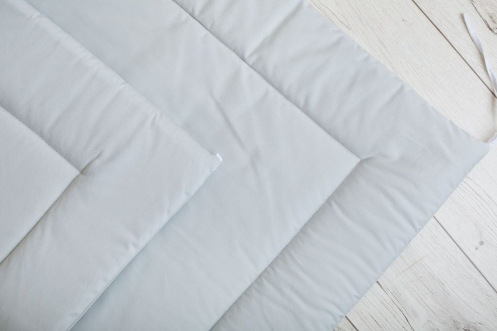 Tipi enfant gris clair avec tapis – vue 4