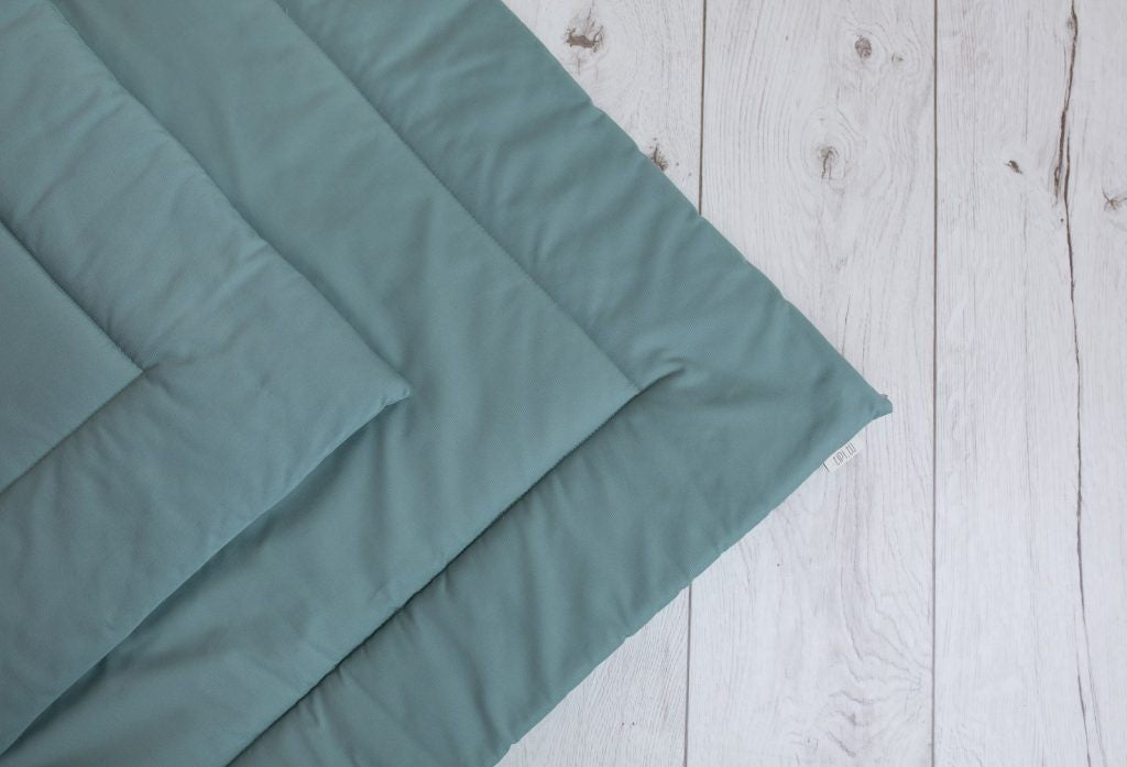 Tipi enfant sauge avec tapis – vue 4