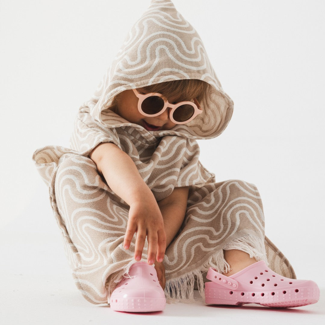 Poncho de bain enfant – Sable