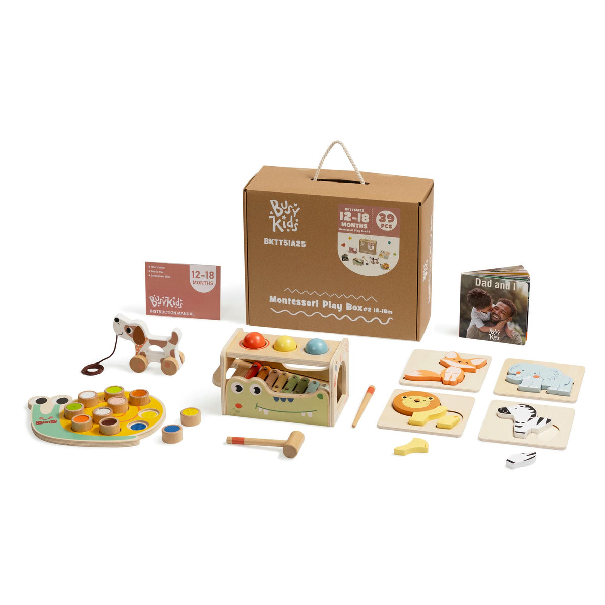 Montessori Play Box #2 – 12–18 Months