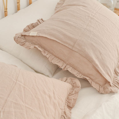 Linen Tales Pillowcase with Frills