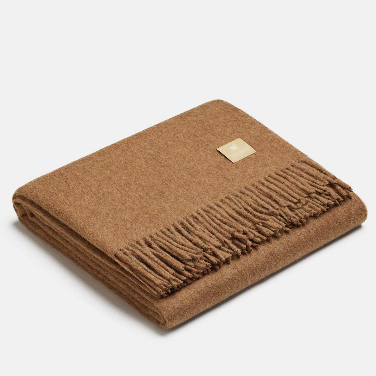 Natural Alpaka Wool Throw - Classic