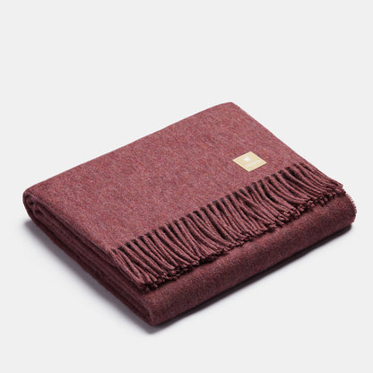 Natural Alpaka Wool Throw - Classic