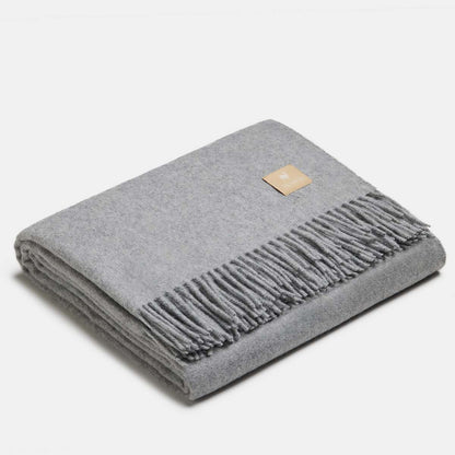 Natural Alpaka Wool Throw - Classic