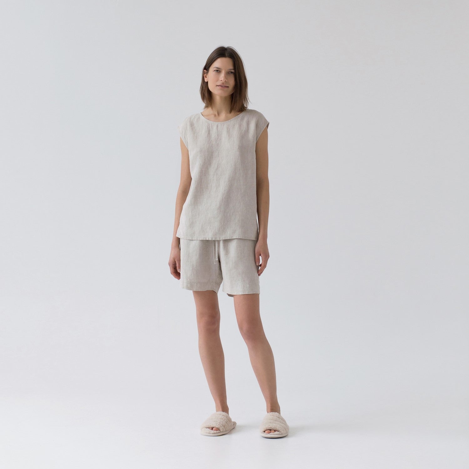 Linen Verbena Pyjama Set - Melange