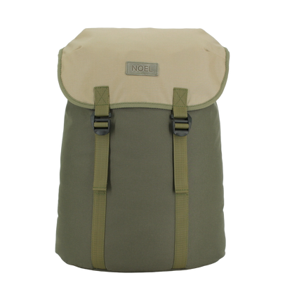 Cafe Backpack with G-hook - Khaki & Beige