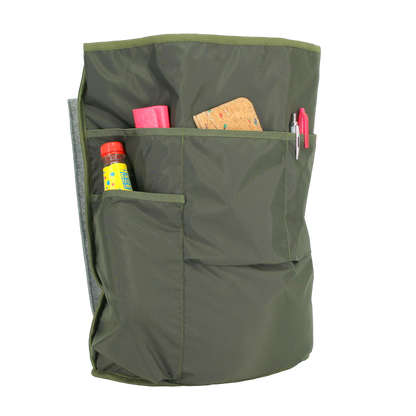 Cafe Backpack with G-hook - Khaki & Beige