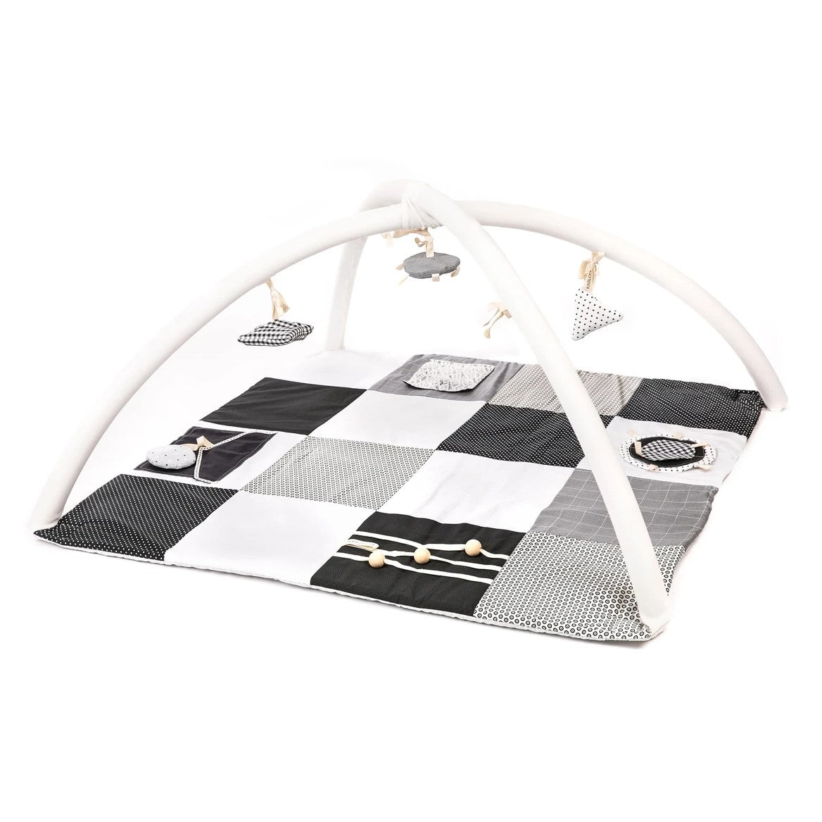 Baby Activity Mat, 100x100cm - Black and White