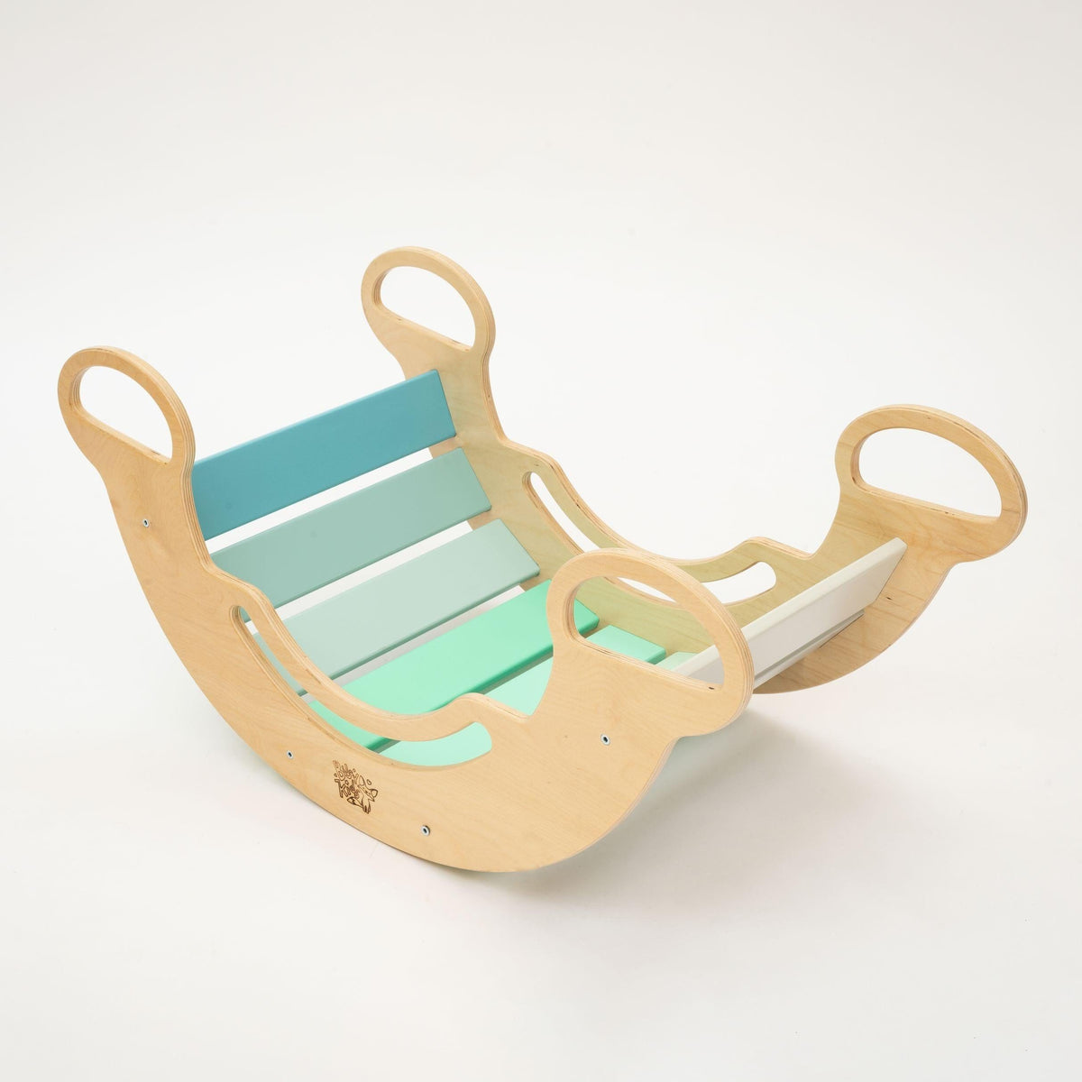 Bascule d’équilibre en bois – 5-en-1 – vue 3