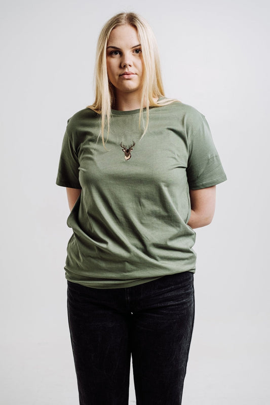 Deer T-shirt - Khaki