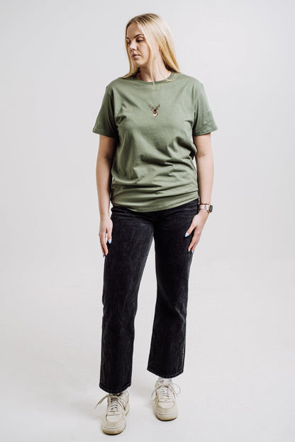 Deer T-shirt - Khaki