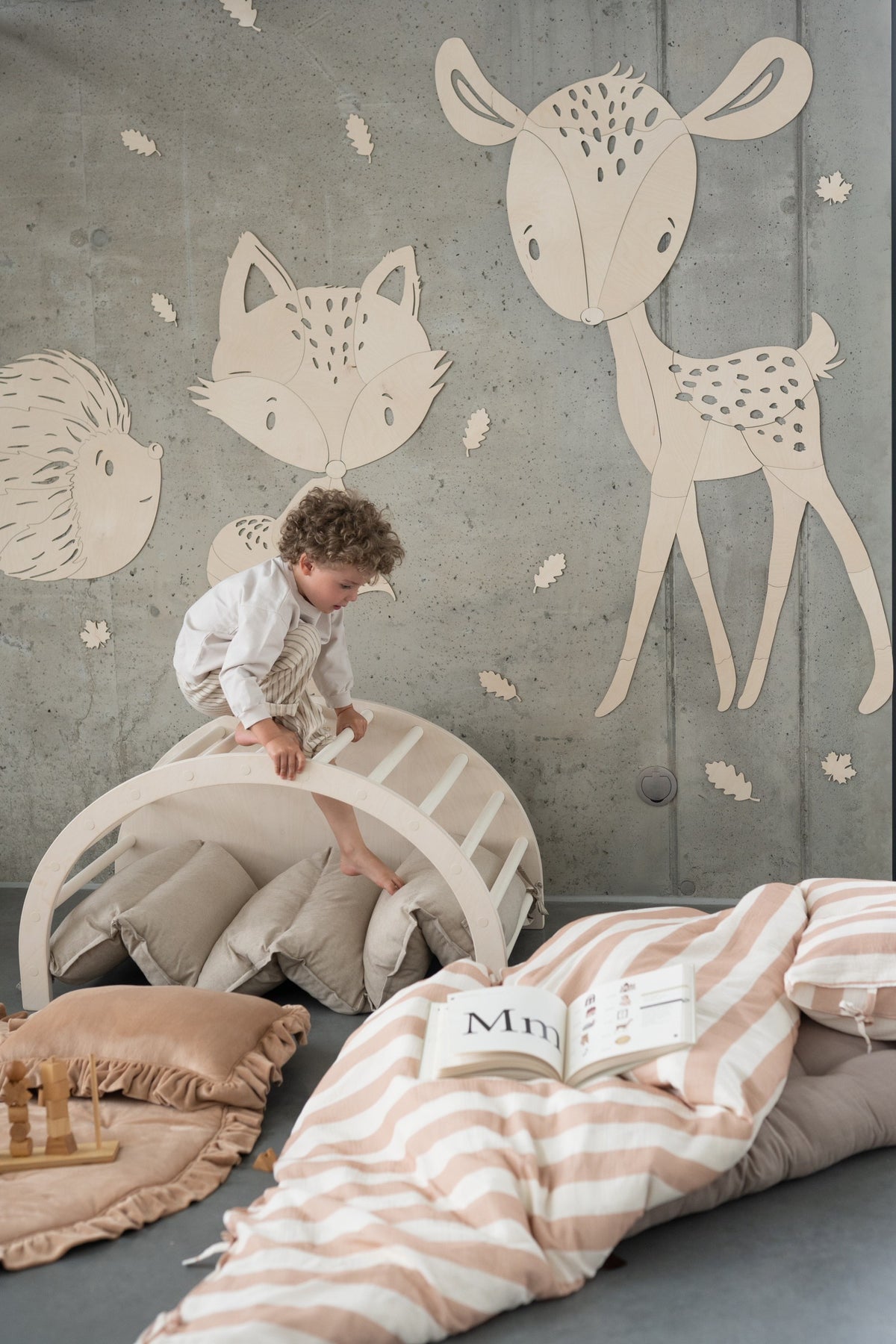 Fox Forest Animal - Wooden Wall Decoration