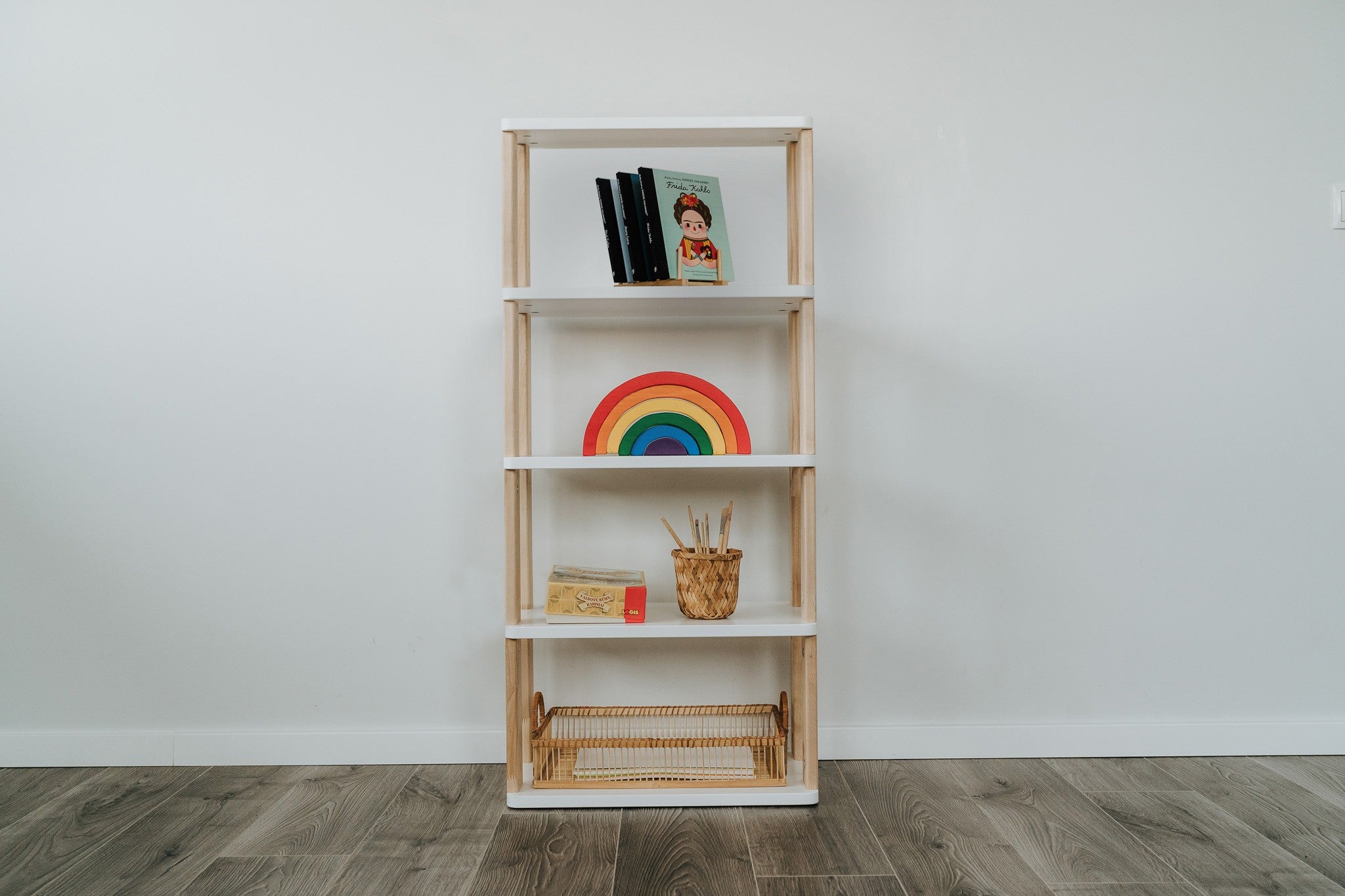 Modular Montessori Shelf Straight Mini - 5 Shelves