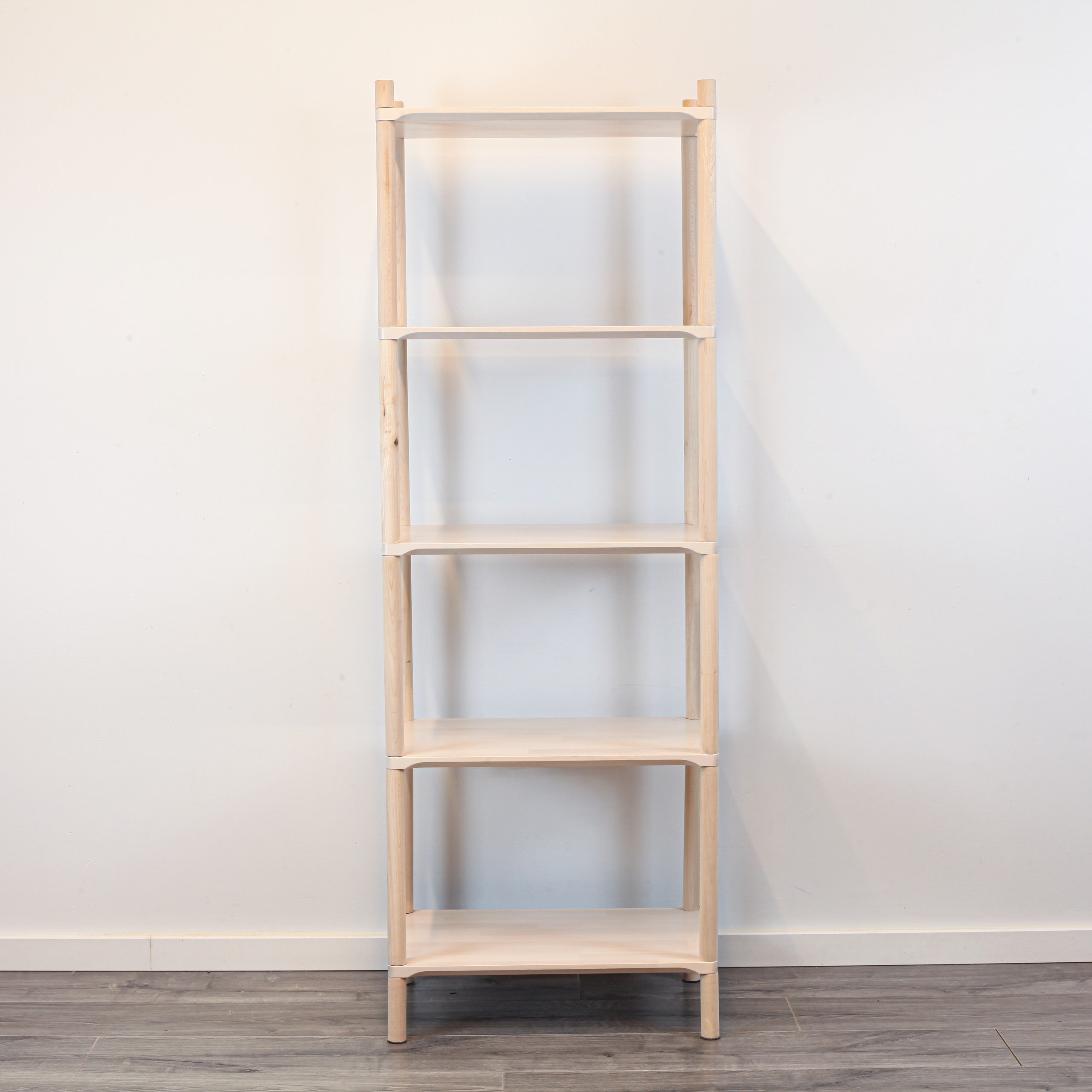 Montessori-Inspired Wooden Shelving Unit Small, 5 Shelves