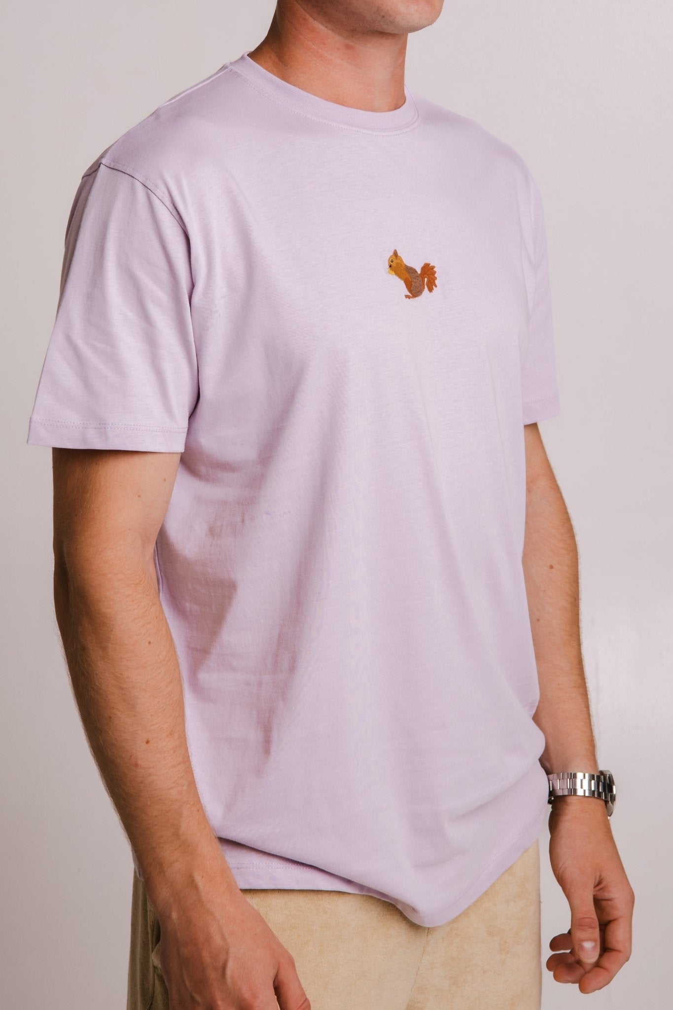 Squirrel T-shirt - Lilac