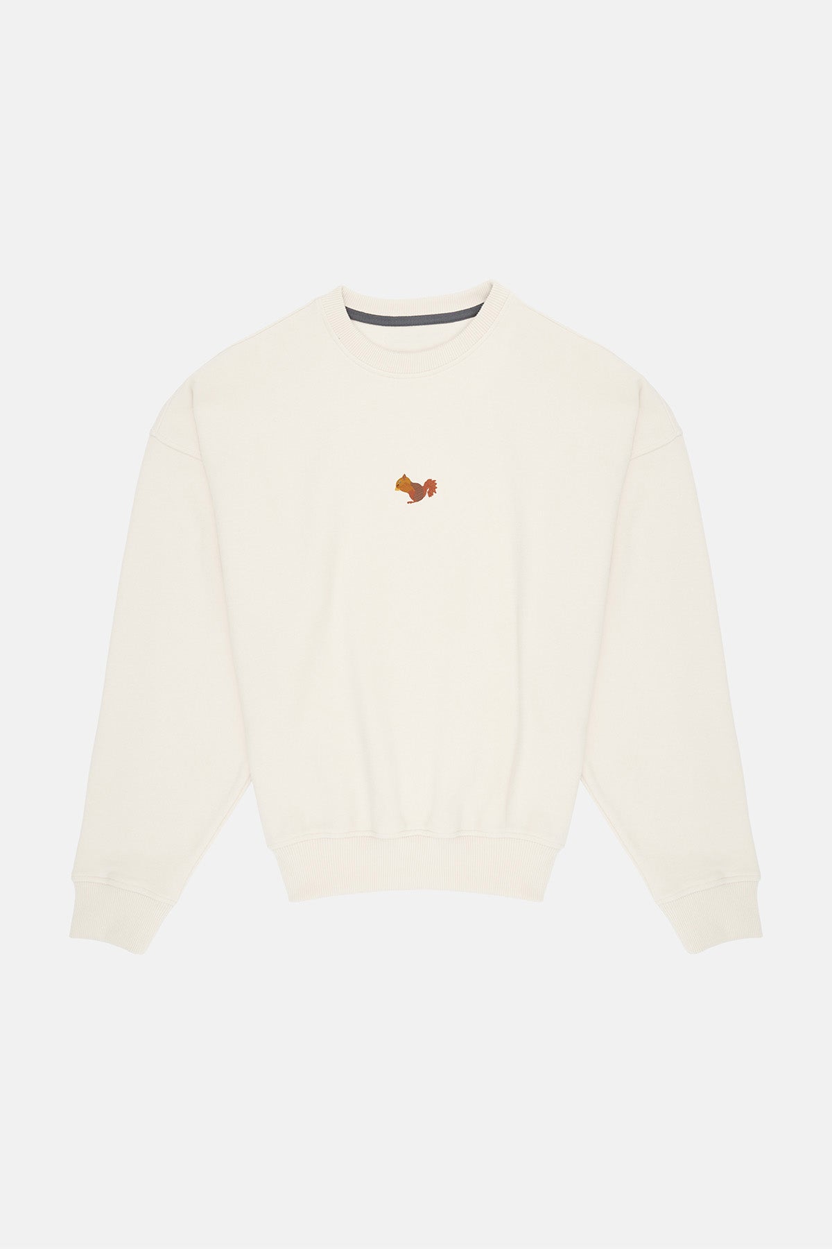 Squirrel Sweatshirt - Cream