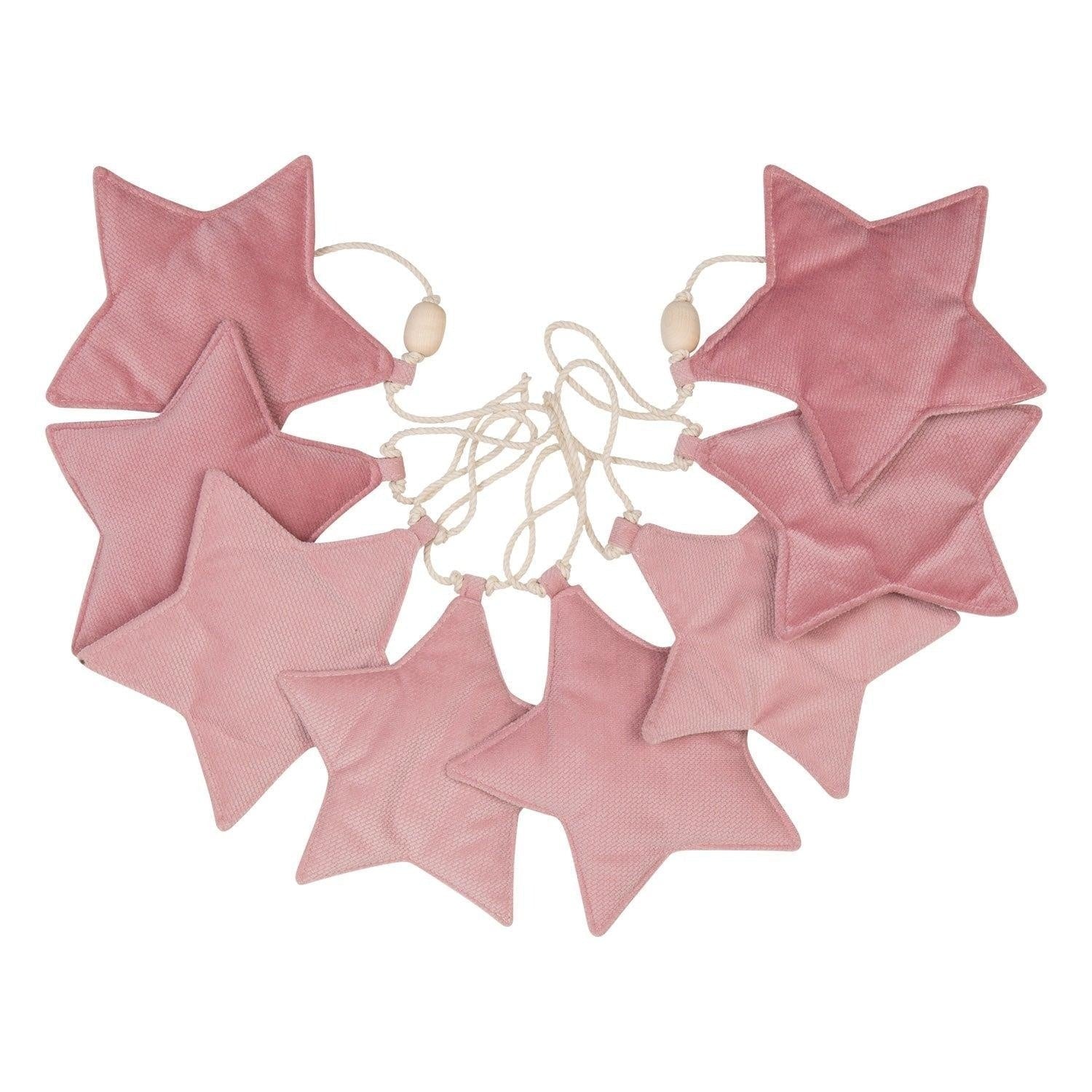 Star Garland - Soft Pink Dust
