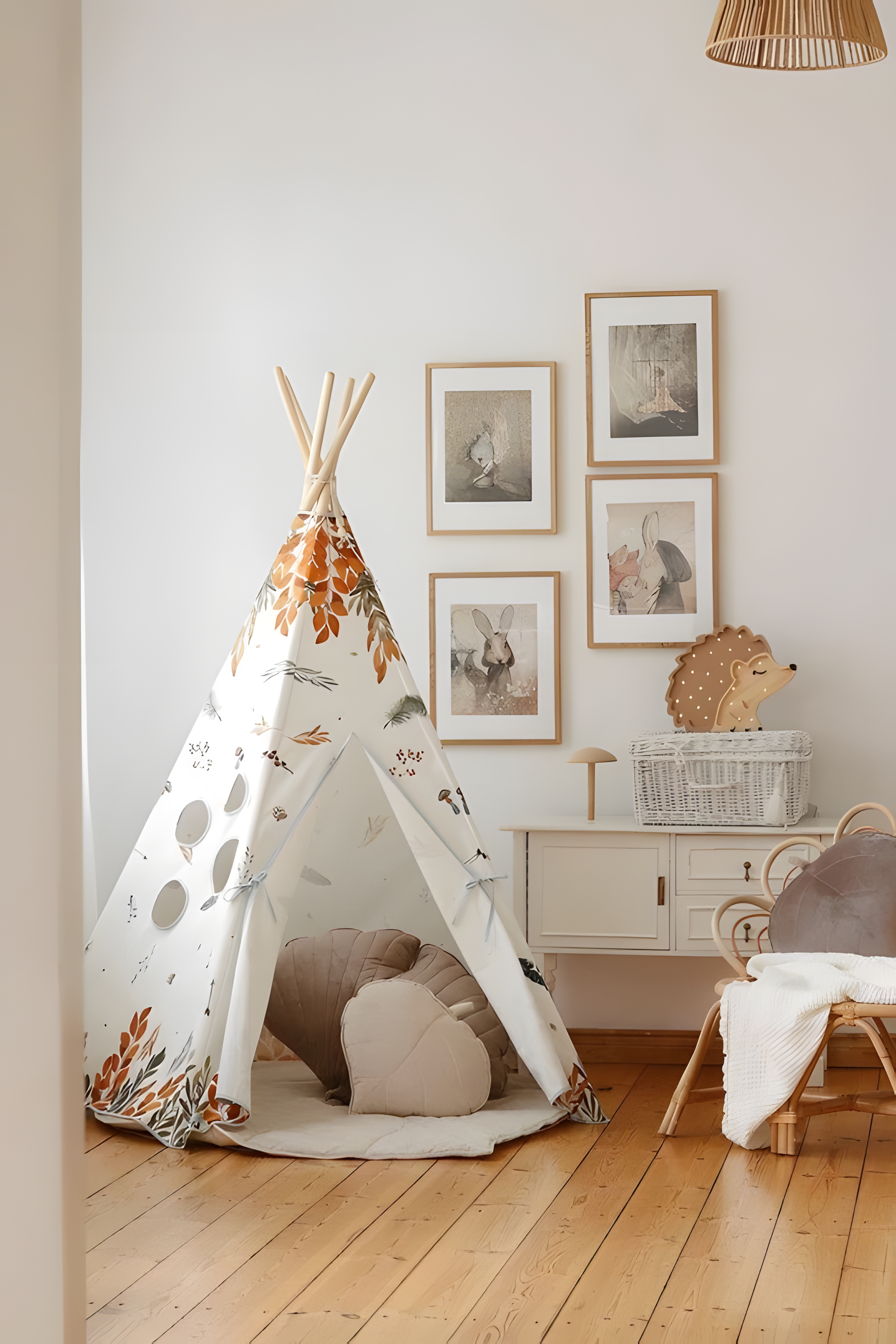 Tente tipi en coton – Forest Friends