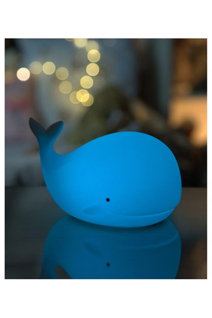 Whale Silicone Lamp with Remote